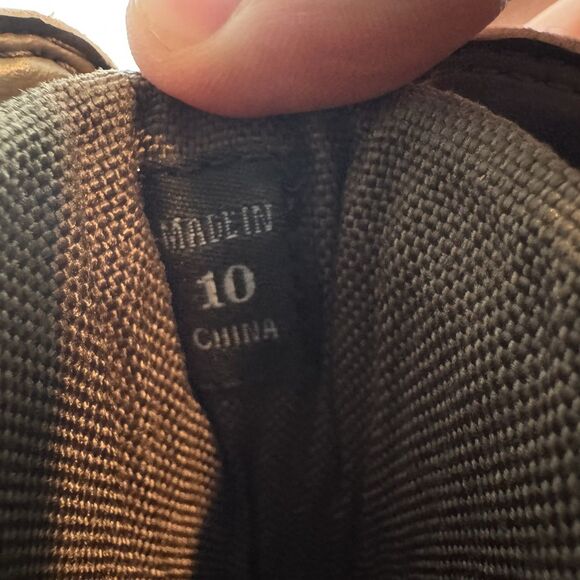 Simms Freestone Boots Mens 10 Brown Leather Fly Fishing Felt Sole Wading Boots - Picture 7 of 8